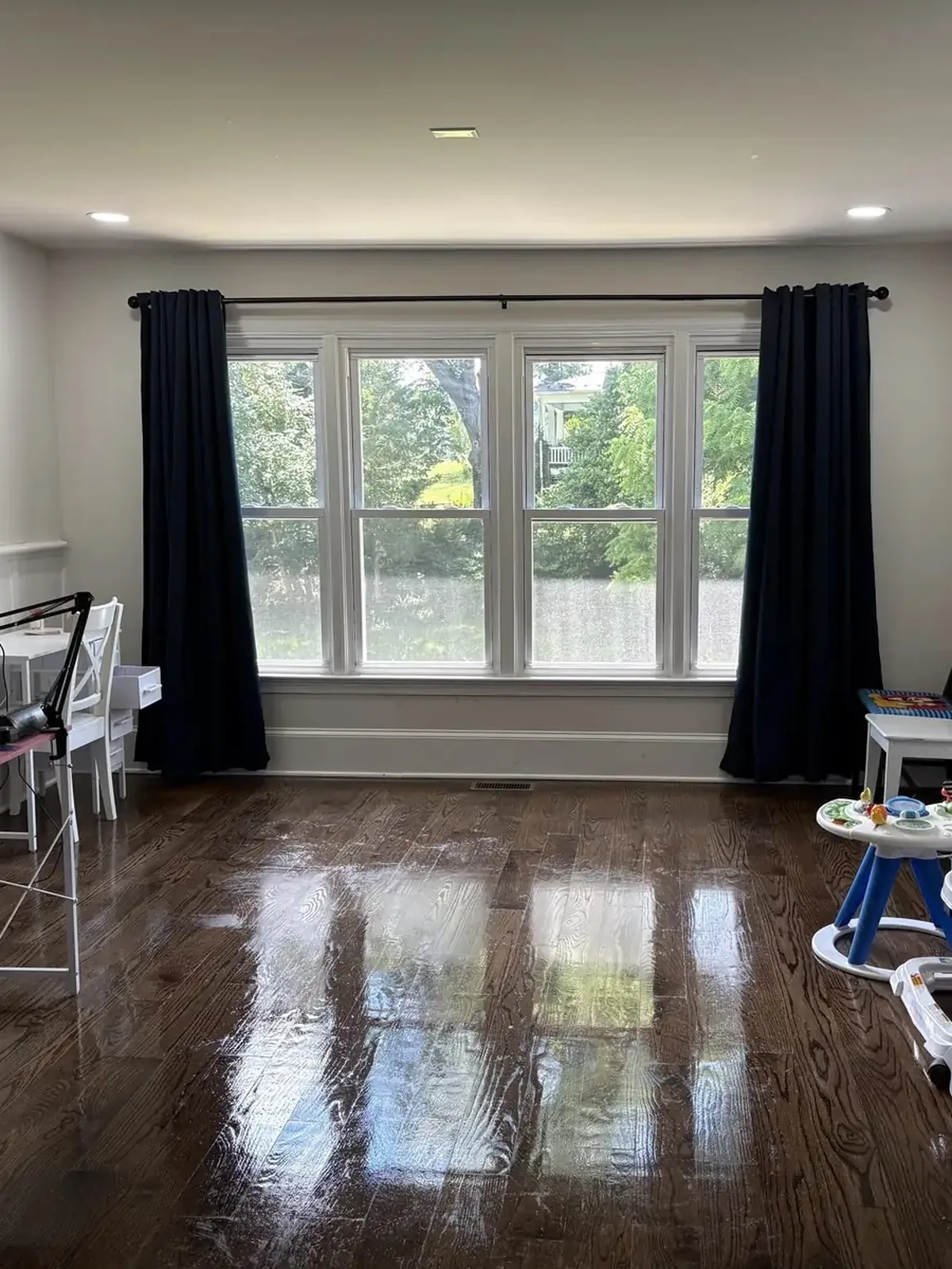 Organized family playroom after professional organization in Front Royal, Virginia